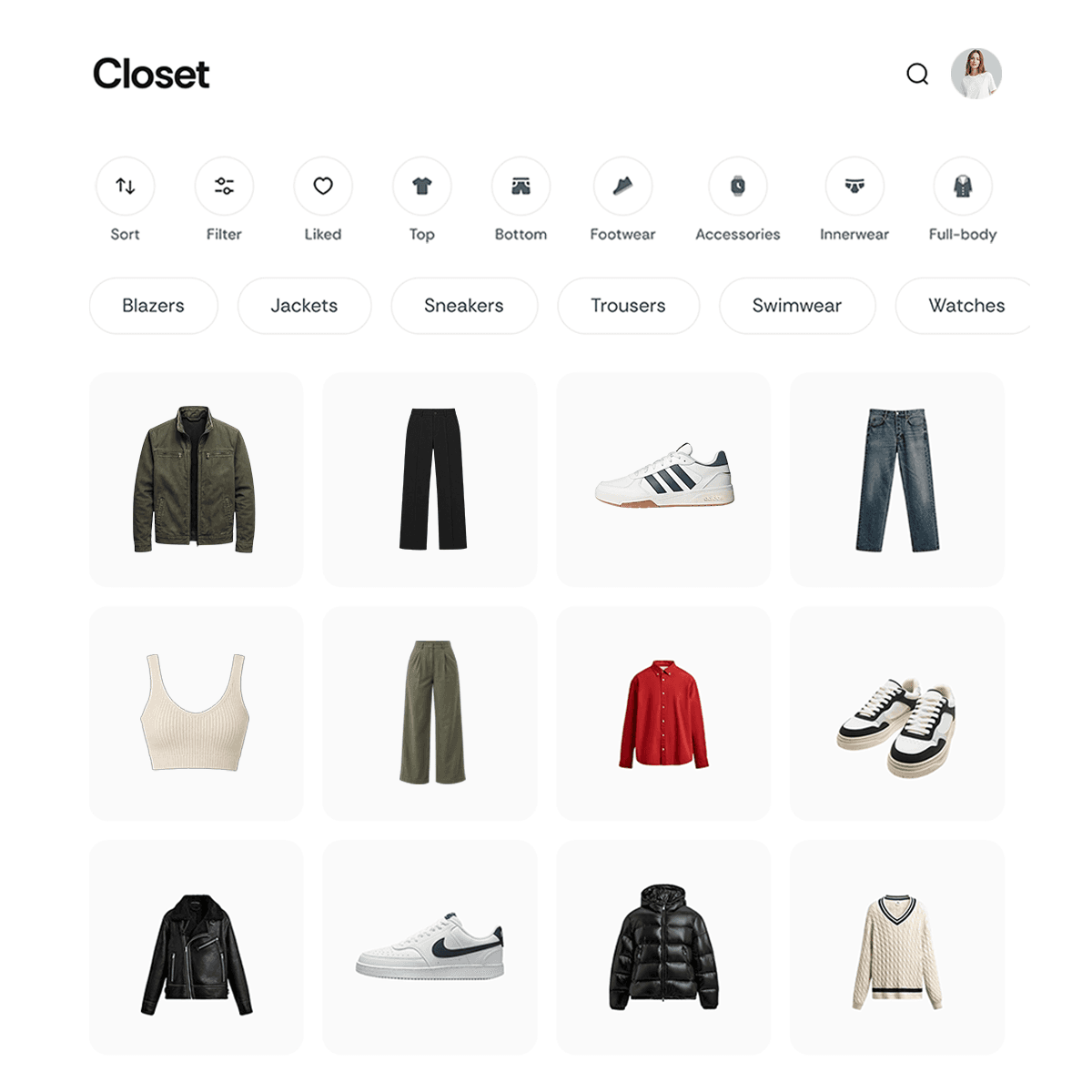 Watch your closet fill up