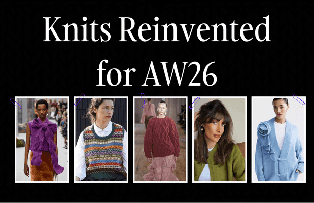 5 AW26 Knitwear Trends to Know: Vests, Cables & Cardigans