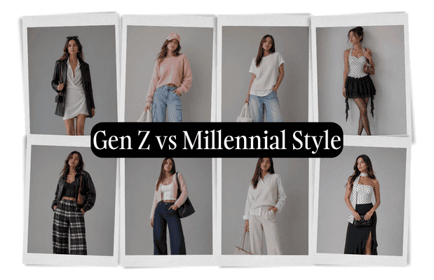 Gen Z vs Millennial Style: How the Same Trends Get Worn Differently 