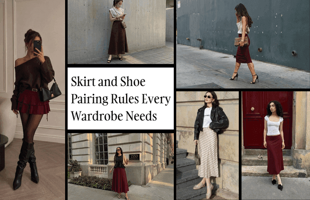 Skirt and Shoe Pairing Rules Every Wardrobe Needs 