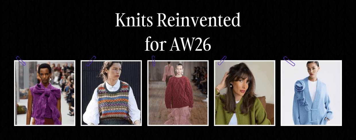 5 AW26 Knitwear Trends to Know: Vests, Cables & Cardigans