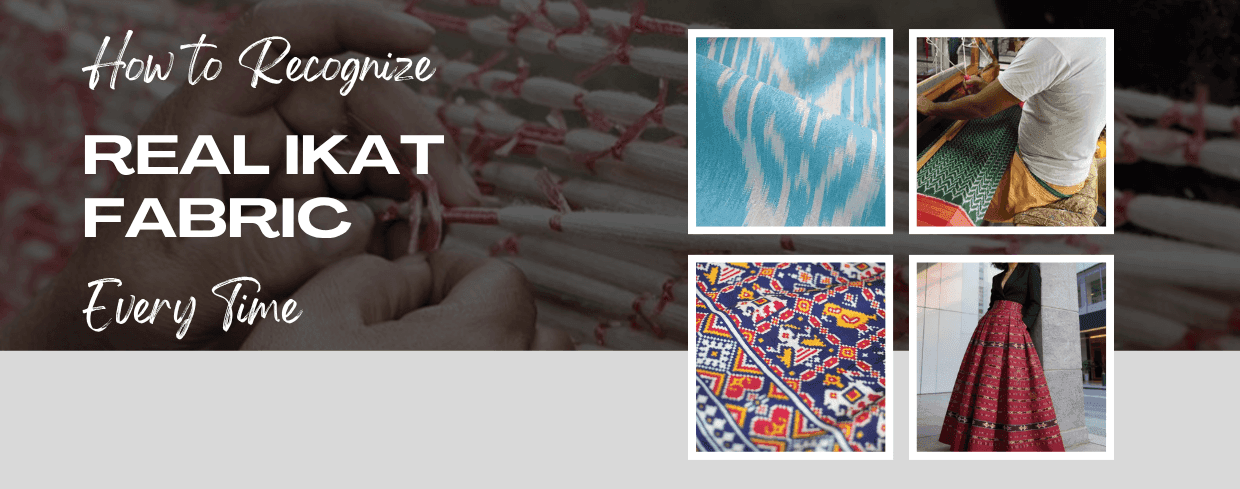 How to Identify Real Ikat Fabric vs Ikat Print