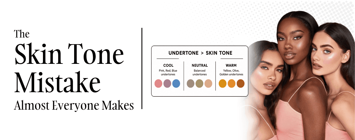 Skin Tone vs Undertone: How to Find Your Undertone