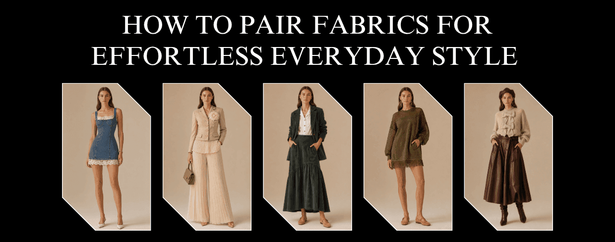 How to Mix Textures in an Outfit: 5 Easy Fabric Pairings