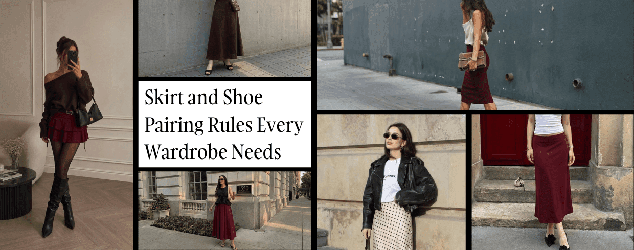 Skirt and Shoe Pairing Rules Every Wardrobe Needs