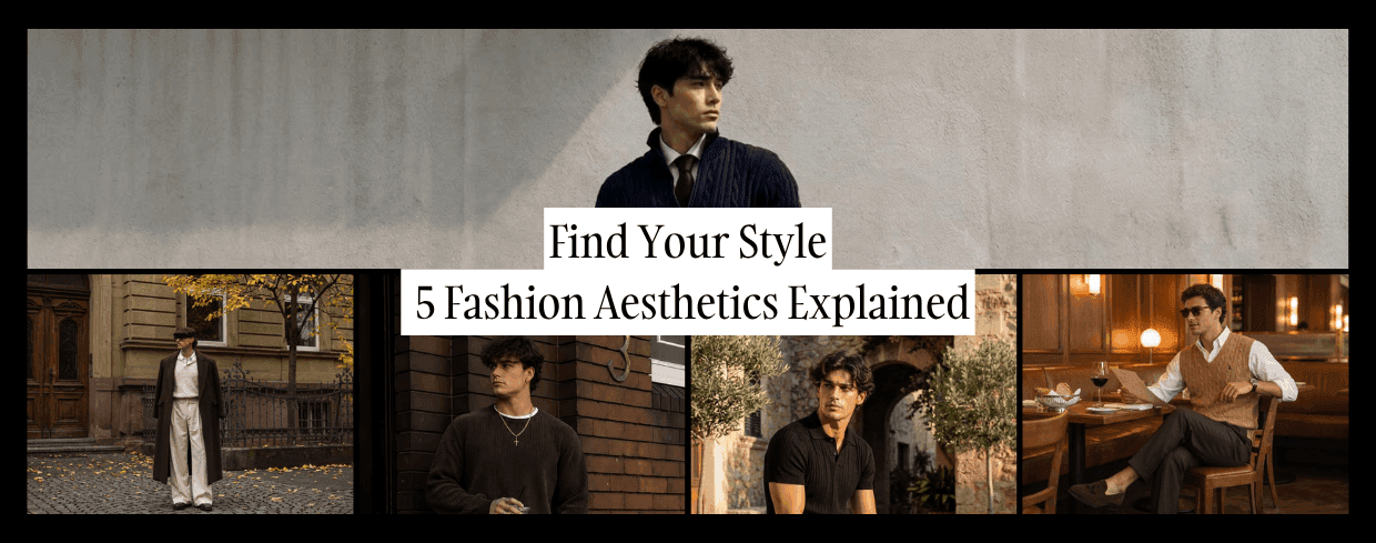 5 Fashion Aesthetics Explained: Classic to Streetwear